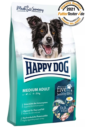Picture of Happy Dog medium adult perfect for skin and coat